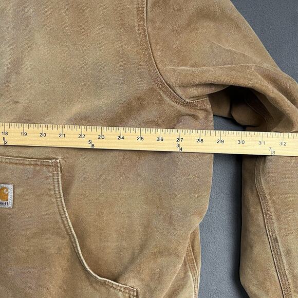 Carhartt Jacket Mens 2XL Ridge Work Canvas Sherpa Line Barn Full Zip Chore - Picture 5 of 6